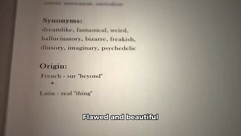 Flawed and the beautiful