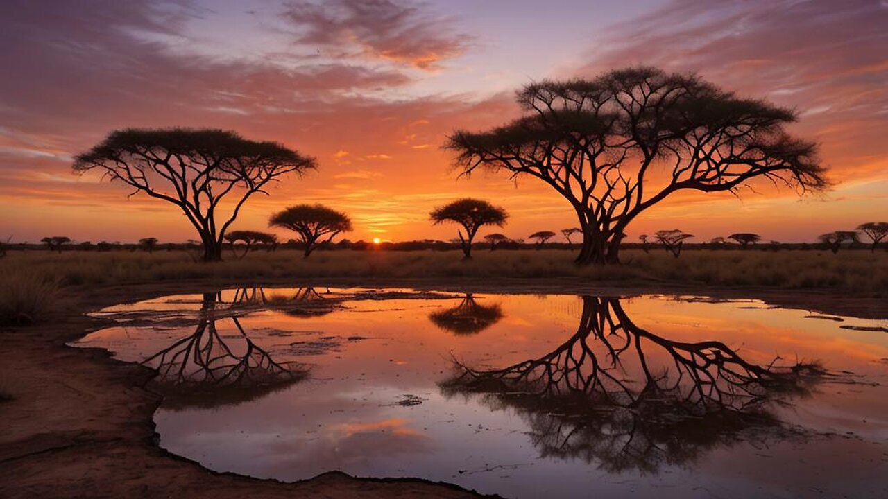 Sunsets, Sand Dunes & Serengeti Wonders | Mystical Caves & Relaxing Music | ZenScapesRelaxation