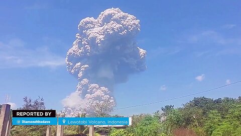 Lewotobi Volcano (Indonesia): Massive Eruption To 63,000 Ft - Death Toll Rises Above 100 In Texas
