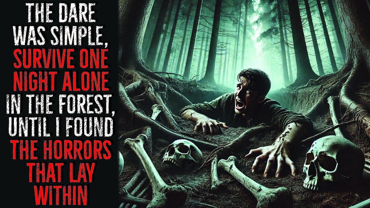 The Dare Was Simple Survive One Night Alone in the Forest, Until I found the horrors that lay within