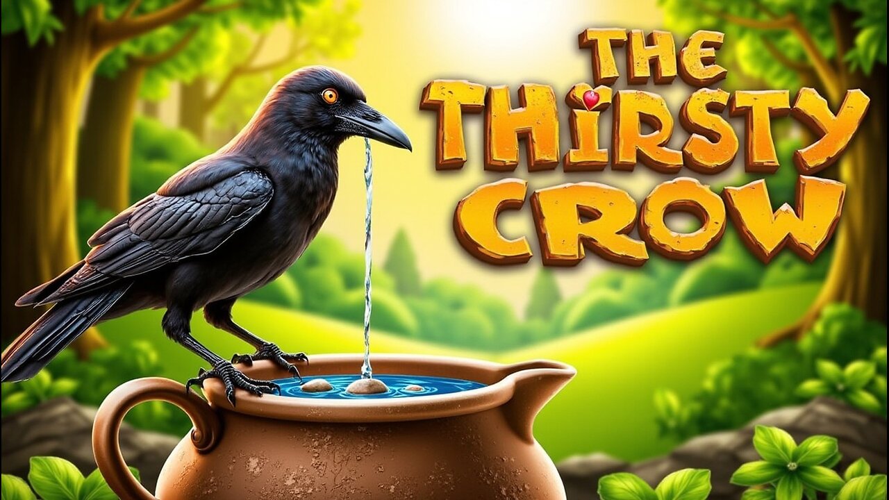 The thirsty Crow Life Lessons #shorts #lifelessons #motivation