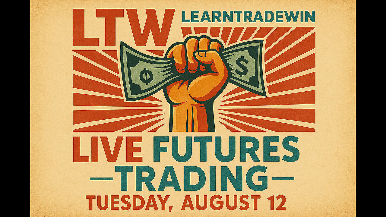 🔴 LTW Live: Futures Trading Through CPI – Real-Time Strategy & Reactions