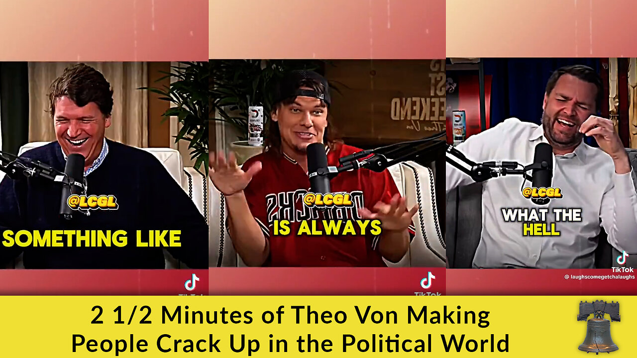 2 1/2 Minutes of Theo Von Making People Crack Up in the Political World