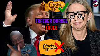 Cracker Barrel CAVES after Trump criticism! woke CEO HUMILIATED and New logo gone