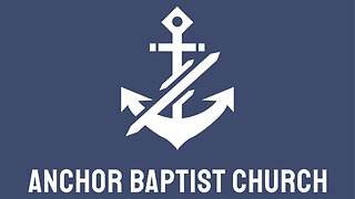 Don't Stop Believin' - Bro. John Reid | Anchor Baptist Church