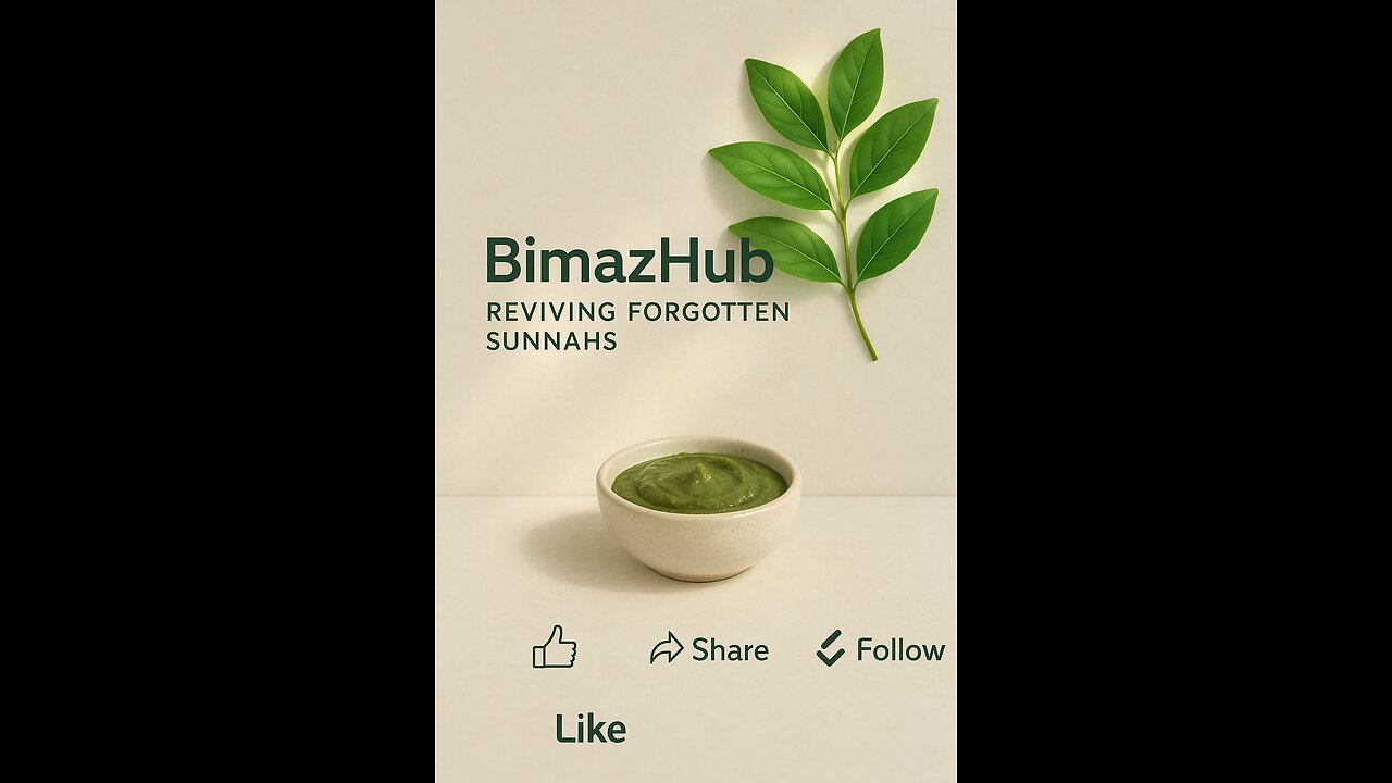 Forgotten Sunnah Remedy for Hair & Health.