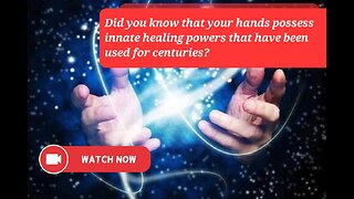 Did you know that your hands possess innate healing powers that have been used for centuries?