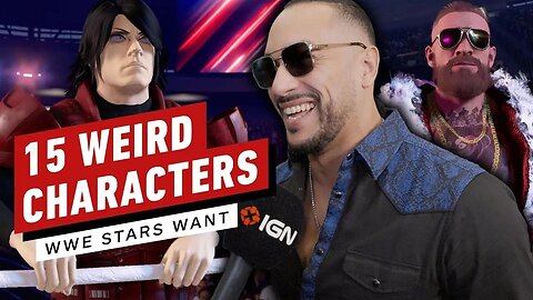 15 Weird Characters WWE Superstars Want in WWE 2K24