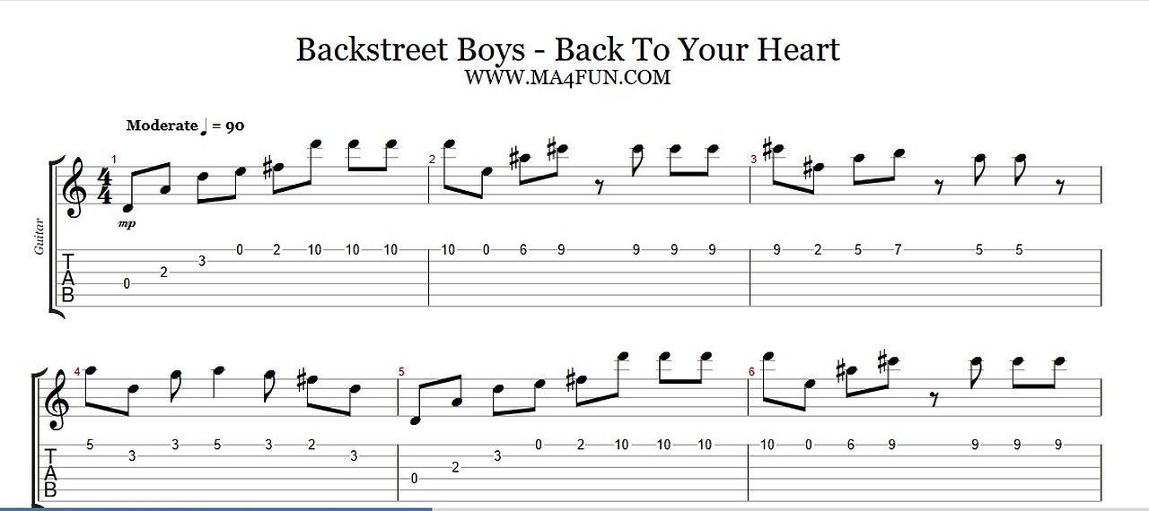 Back To Your Heart - Backstreet Boys