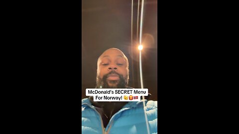 McDonald’s Secret Menu for Norway