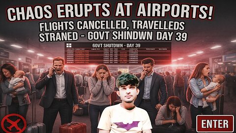 Travellers Frustration Mounts As Airlines Cancel Flights Amid Govt Shutdown Enters Day 39