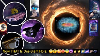 Three Telescopes Discover HUGE Blackholes. 😲🤔🥰😍😇😈⭐️🌟🌠🌌🪐🕳