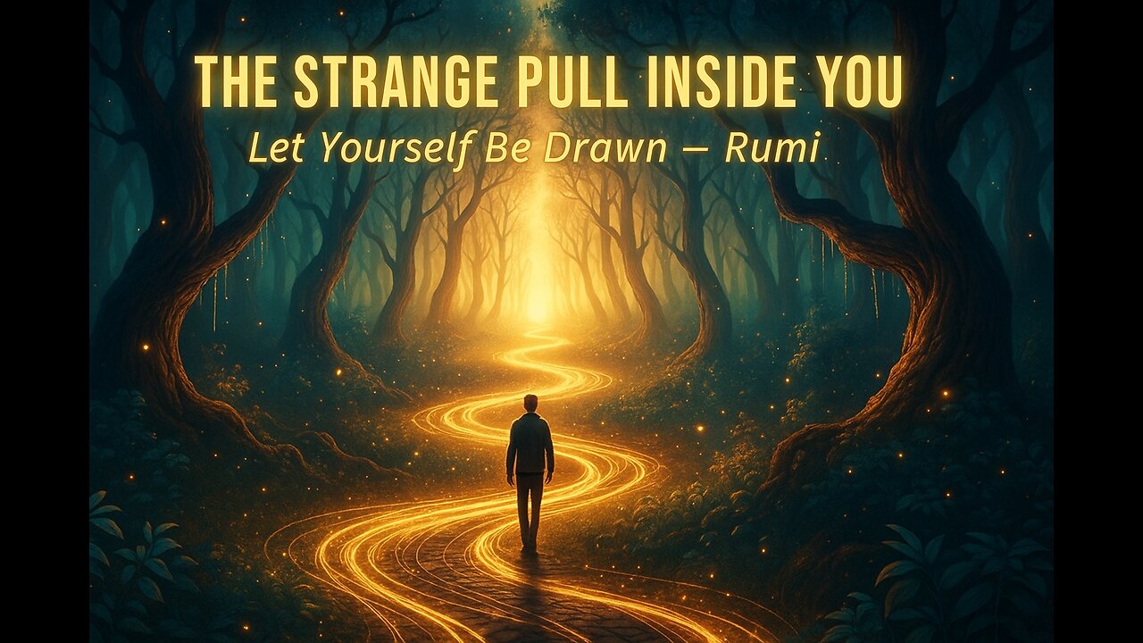"Let yourself be silently drawn by the strange pull of what you truly love." – Rumi, 13th century
