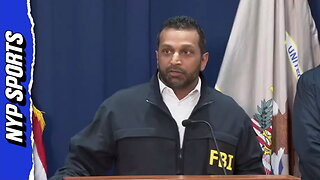 FBI Director Kash Patel provides details on illegal gambling arrests that include Terry Rozier, Chauncey Billups