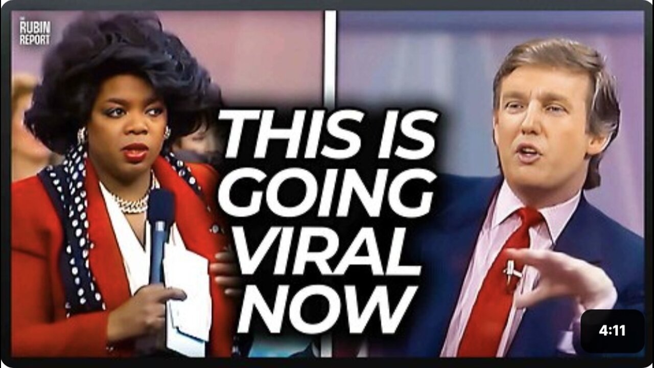Resurfaced Clip of Trump Telling Oprah His Tariff Ideas in 1988 Goes Viral