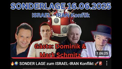 SONDER LAGE zum ISRAEL-IRAN Konflikt