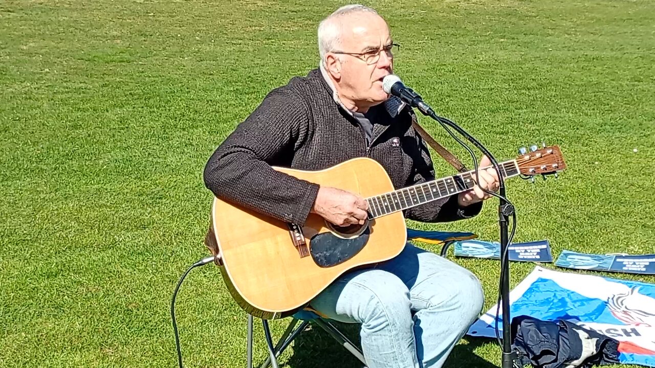 Gib Mac at the Declaration Of Arbroath Commemoration