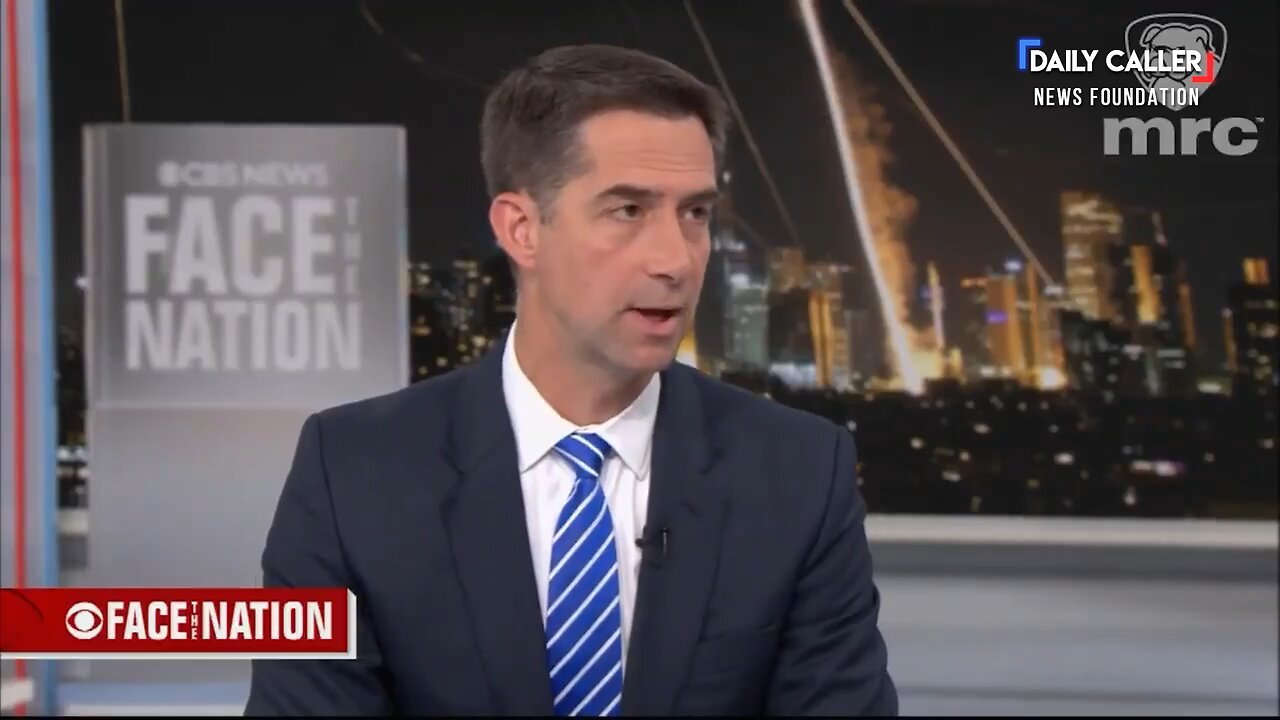 Sen. Tom Cotton Shuts Down Margaret Brennan’s Criticism Over Language in His WSJ Op-Ed