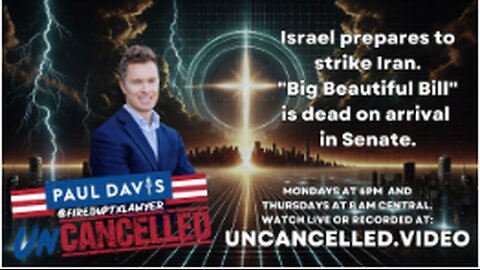 Israel prepares to strike Iran if deal fails | "Big Beautiful Bill" is dead on arrival in Senate