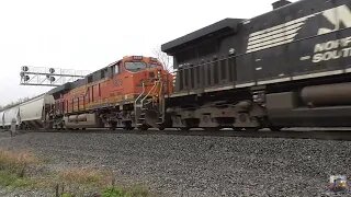 Norfolk Southern Trains from Macedonia, Ohio April 26, 2025 Part 1