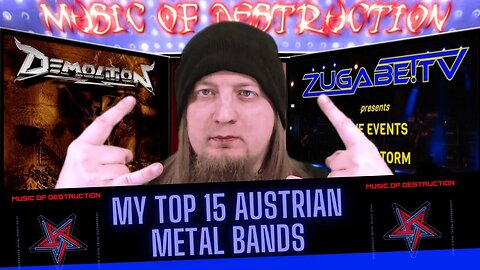 🔥My Top 15 Austrian Metal Bands🔥