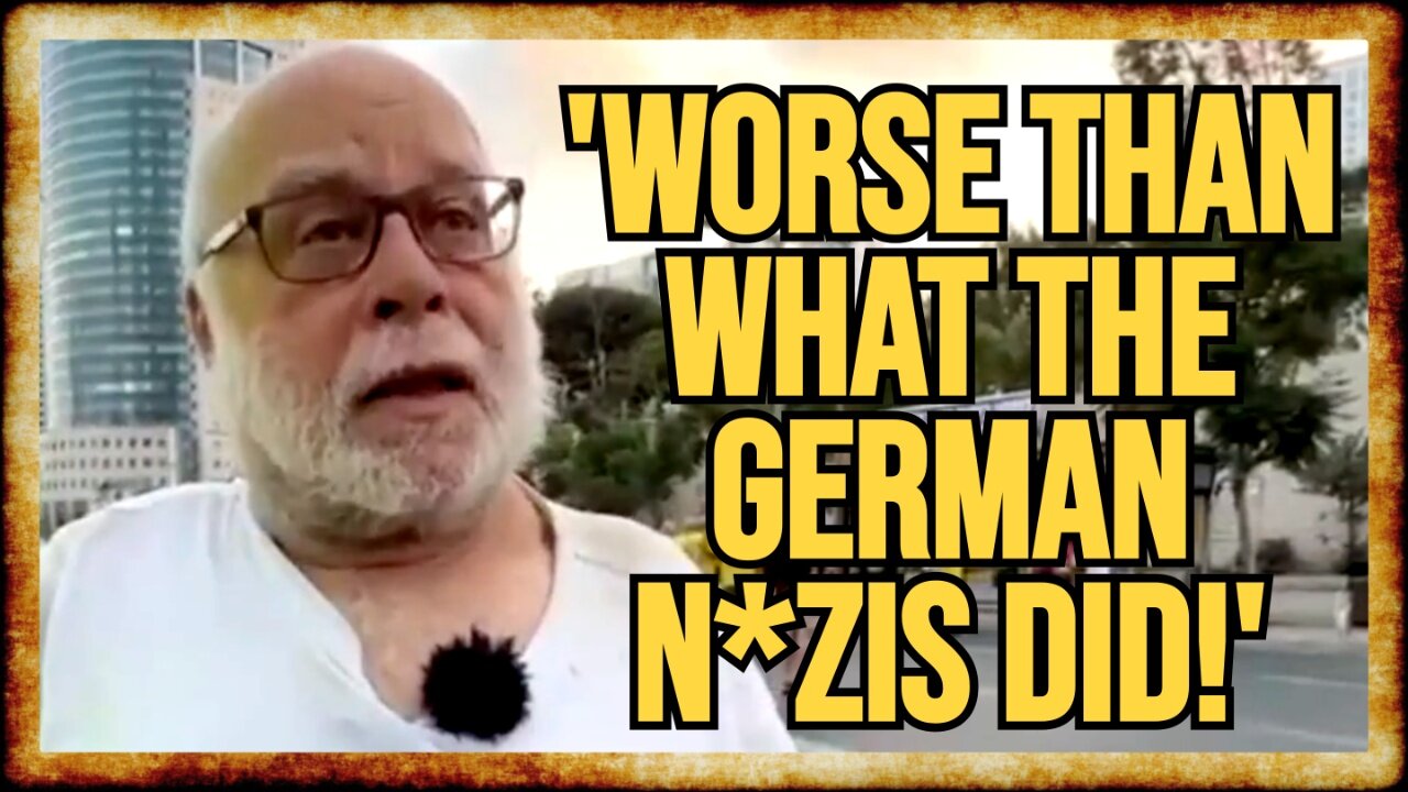 Israel Protester Says Assault Against Gaza WORSE Than N*zi Crimes