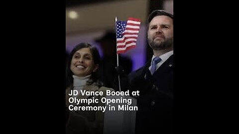 Breaking Entire Olympic Stadium Milan Italy booed JD Vance who looked shaken