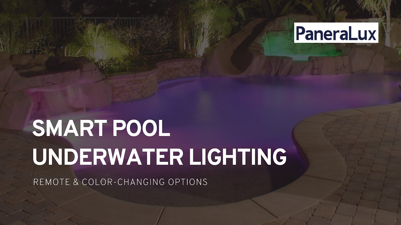Smart Pool Underwater Lighting | Remote & Color-Changing Options