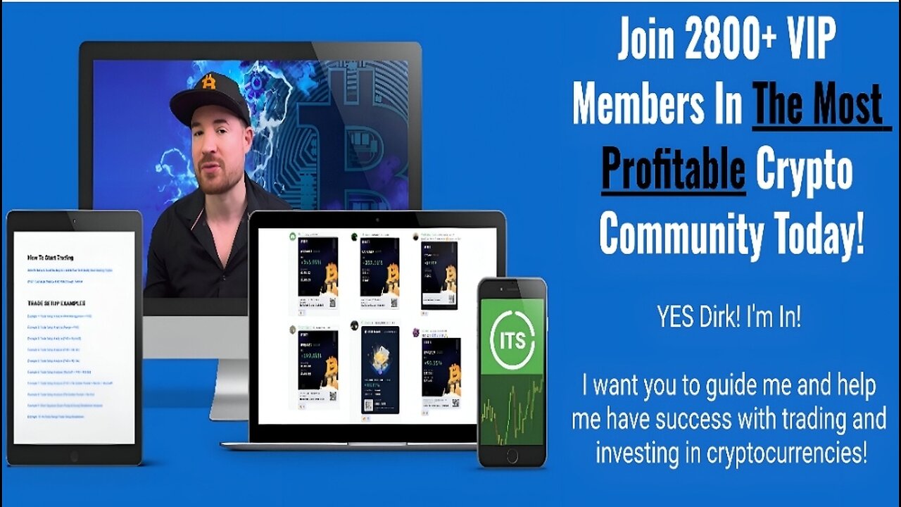 Intelligent Cryptocurrency VIP Member area and video courses