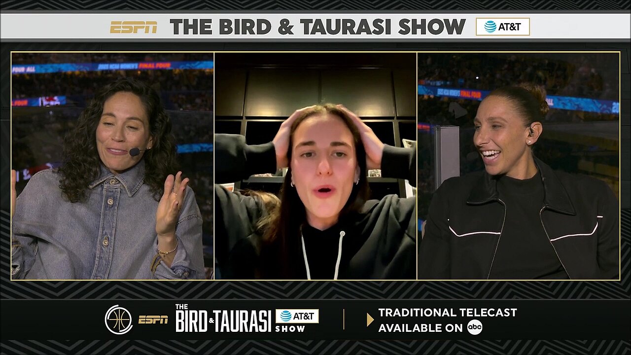 Caitlin Clark, Diana Taurasi discuss playing each other | UConn vs South Carolina women's basketball