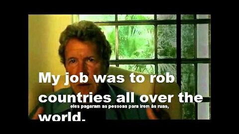 IMF special agent - My job was to rob countries around the world. - Economic Assassin - John Perkins