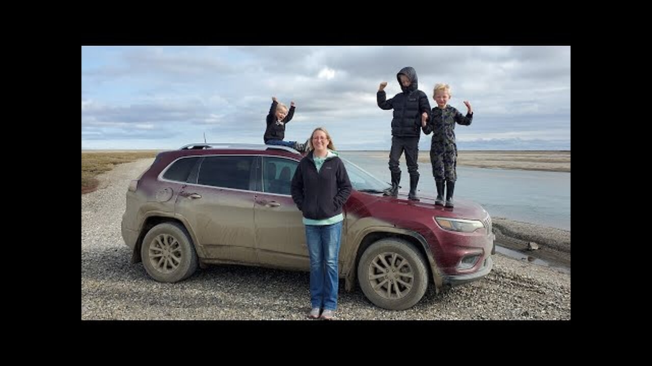 10,400 miles - Longest Road Trip in US (Key West FL to Deadhorse AK) Camping Fishing & Exploring USA