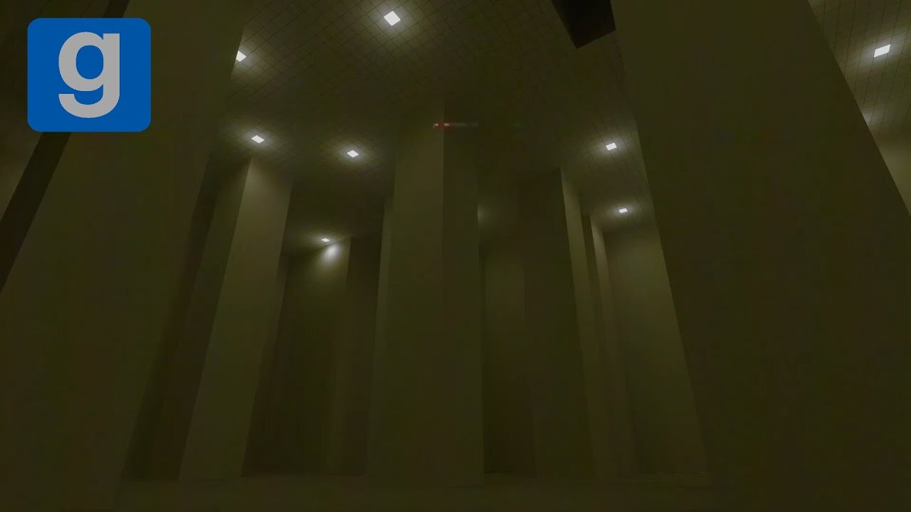 You No Clipped Into The BACKROOMS | Fluorescent Lights | Garry's Mod Ambience