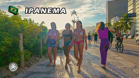 Walking on Ipanema Boardwalk 🇧🇷 Rio de Janeiro, Brazil — 2025