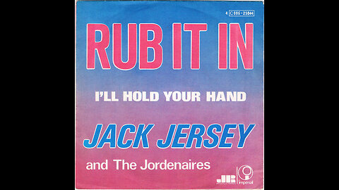 Jack Jersey & The Jordenaires --- Rub It In