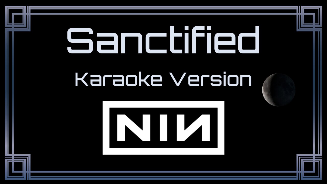 Nine Inch Nails - Sanctified (CC)