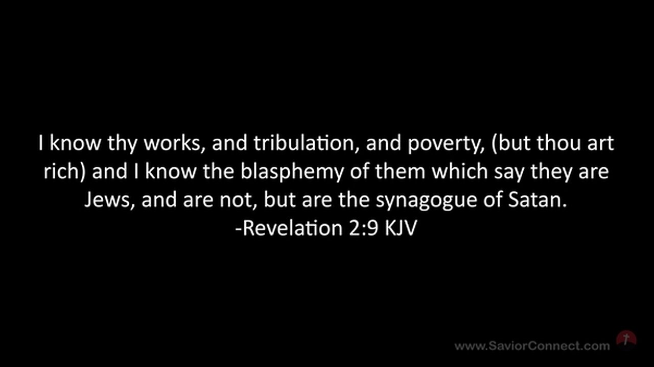 💥 Revelation 2:9 | Q 29 | Synagogue of Satan - Those Who Say They Are Jews And Are Not