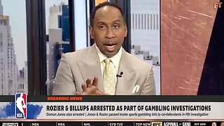 ESPN's Stephen A. Smith Says Crackdown On NBA Gambling Is 'Trump's Revenge' For Protests