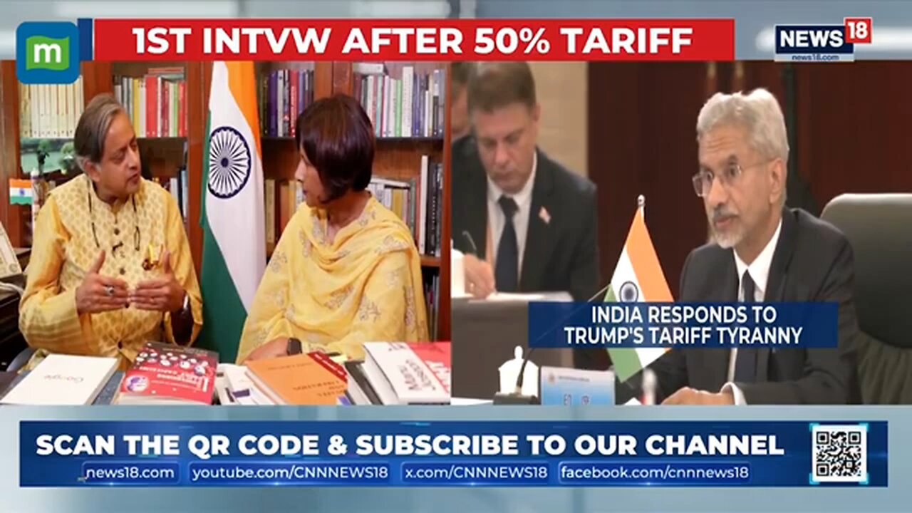 ‘No_Leader_Talks_Like_Trump,’_Says_Tharoor_on_Trump_Tariff