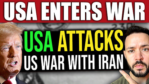 BREAKING NEWS: The US Just Launched Attacks on Iran