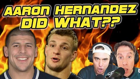 Reaction to Gronk's "DISTURBING" story about Aaron Hernandez with Patriots | Fusco Show NFL
