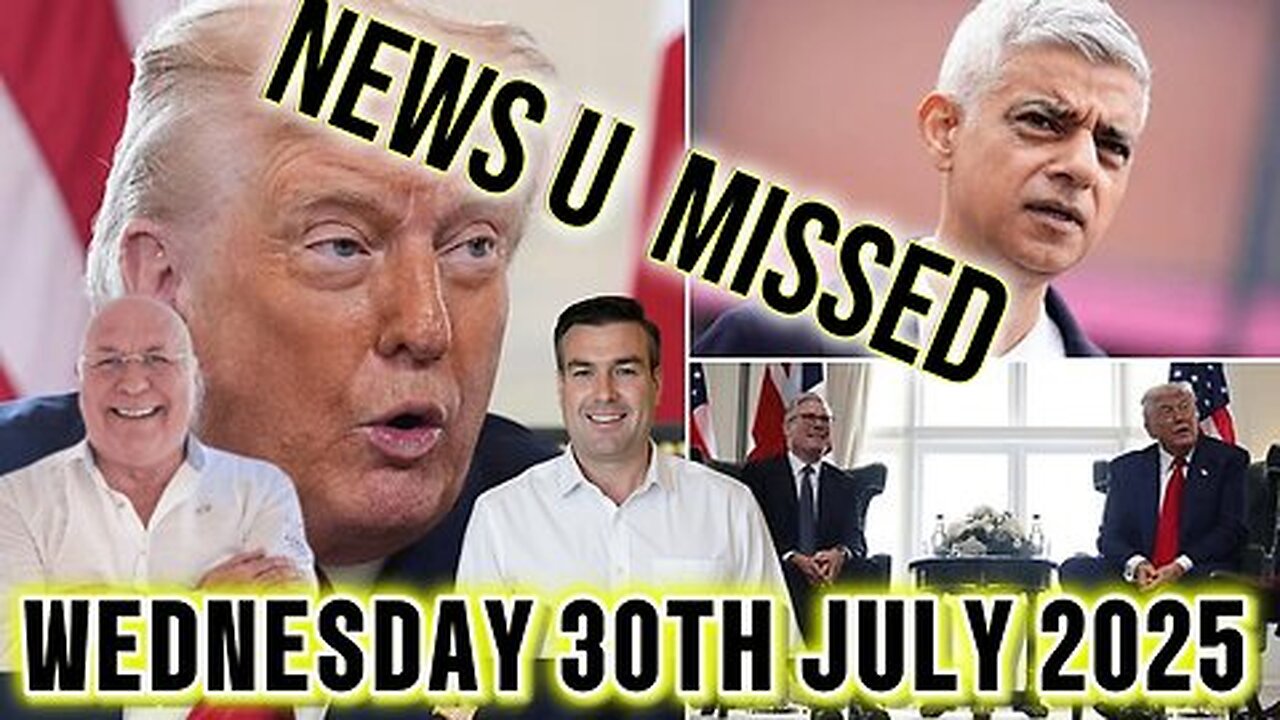 CHARLIE WARD DAILY NEWS WITH CHARLIE WARD & PAUL BROOKER WEDNESDAY 30TH JULY 2025