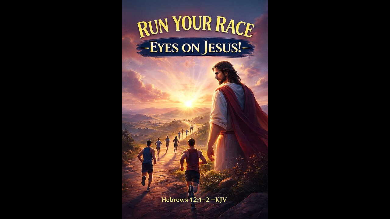 “Run Your Race — Eyes on Jesus!”