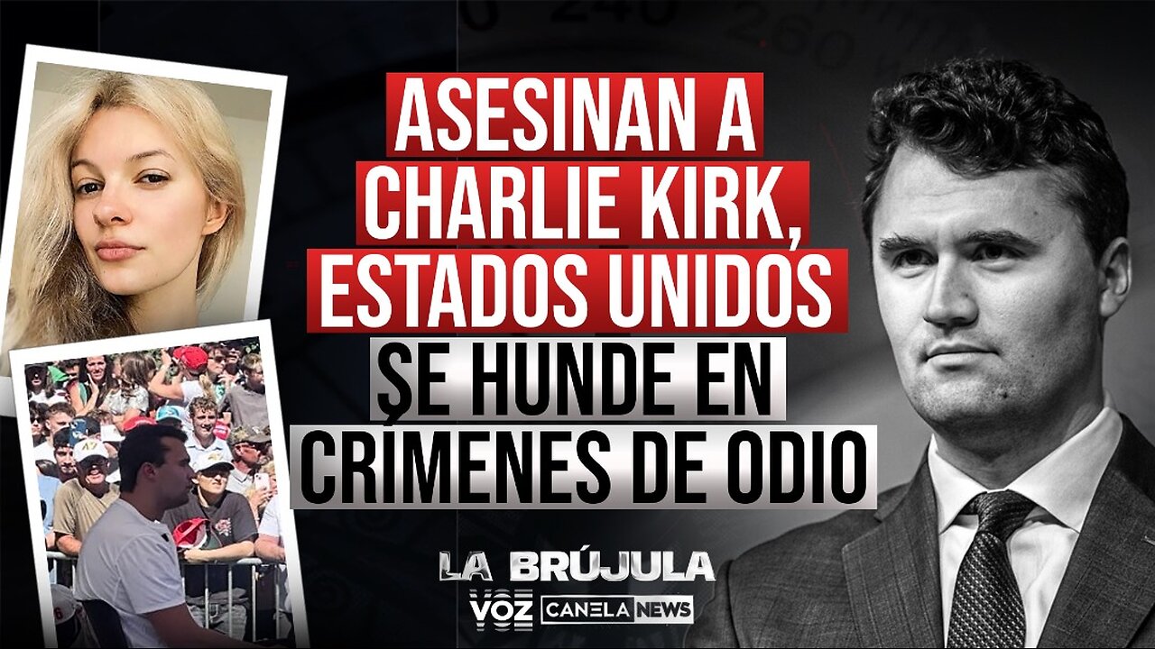 Asesinan a Charlie Kirk, Estados Unidos se hunde en crímenes de odio