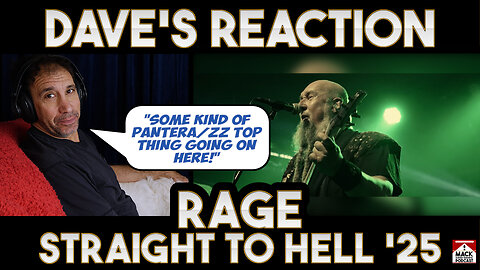 Dave's Reaction: Rage — Straight To Hell '25