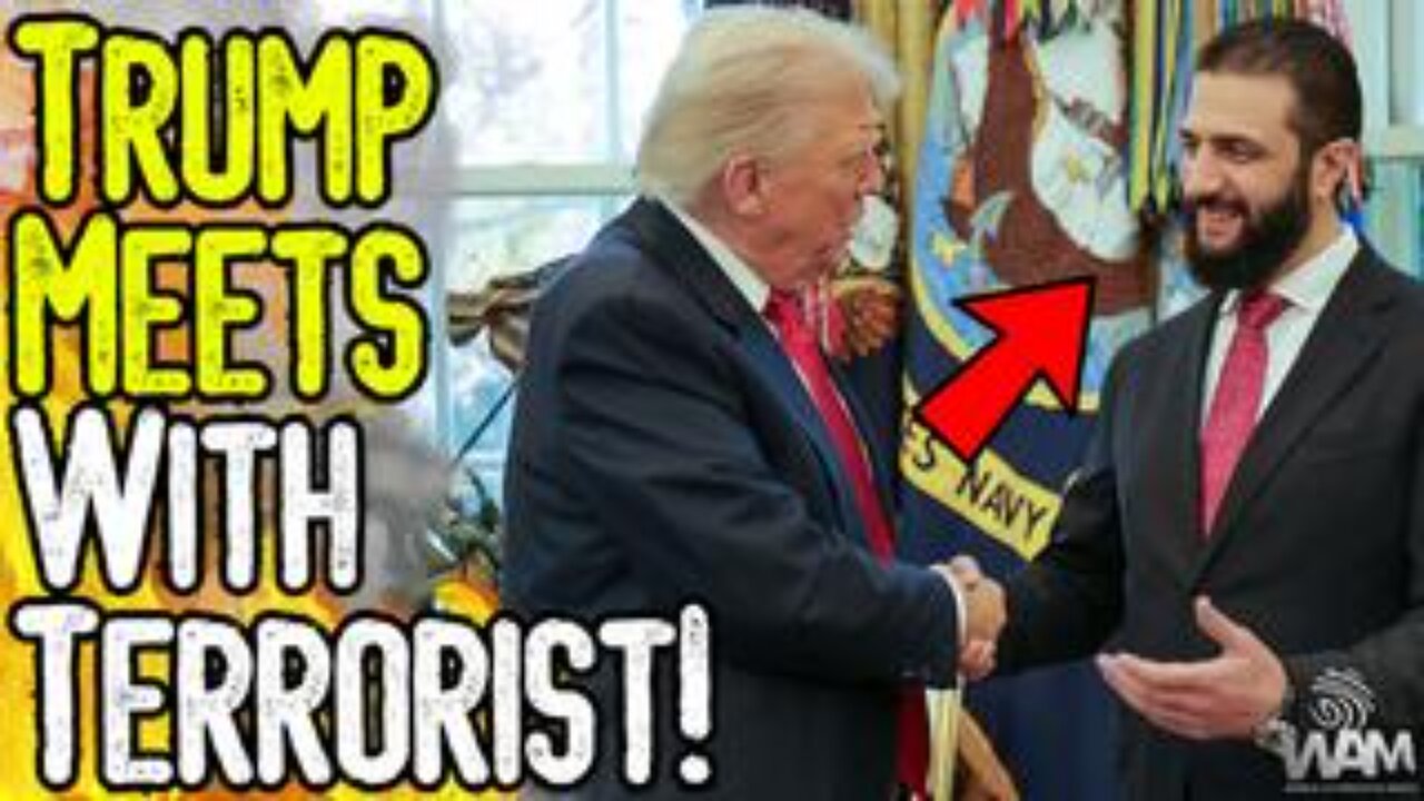 INSANE: TRUMP MEETS WITH TERRORIST! - Invites Jolani To White House As Christians Tortured In Syria