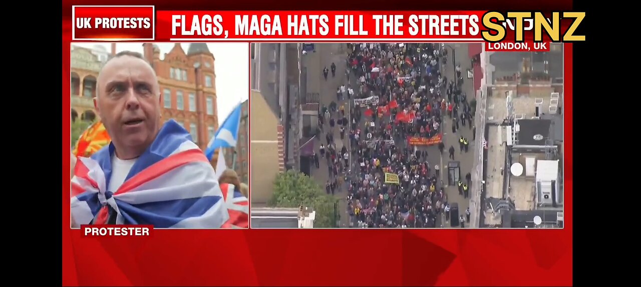 Huge Anti-Immigration Rally In London, Cops Punched, Kicked By Protesters