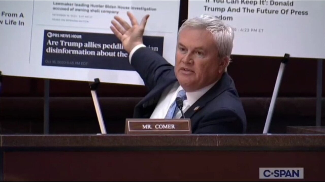 Rep James Comer: NPR Is Propaganda, Not News