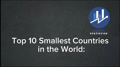 Top 10 Smallest Countries in the World...