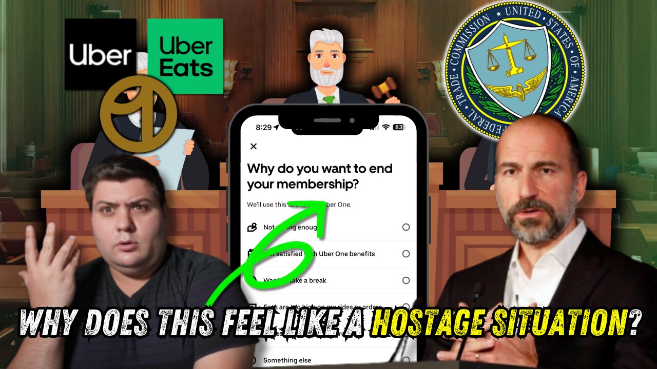 FTC EXPOSED Uber for Forcing Subscription Services on it's "User's"! Uber One Can't Be CANCELED?!